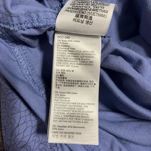 MARMOT Ginny Short Deep Dusk Spot Blue Size 12 - Picture 7 of 8